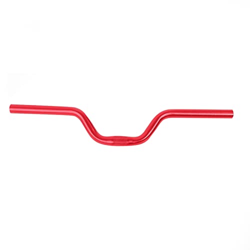 NDNCZDHC 25,4 mm x 520 mm Mountainbike-Riser-Lenker, Aluminium Mountain Road Bike Fixed Gear Riser Bar (Red) von NDNCZDHC