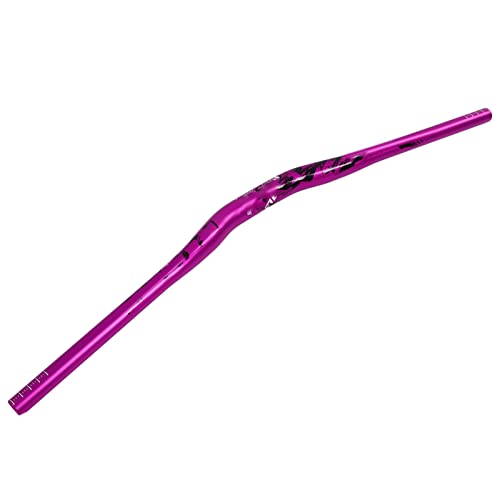 NDNCZDHC Mountainbike-Lenker aus Aluminiumlegierung, rutschfeste Lenkererhöhung, Fahrradlenker mit 31,8 mm Montagedurchmesser (Purple) von NDNCZDHC