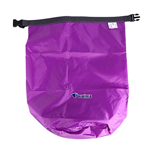 NDNCZDHC wasserdichte Tasche, Outdoor-Tasche aus Terylen Mit Wasser Im Inneren, Tragbare wasserdichte Aufbewahrungstasche Zum Schwimmen Beim Bootfahren(Purple XS 10L) von NDNCZDHC