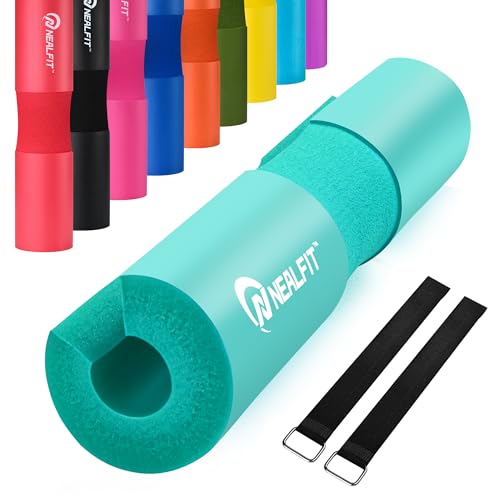 NEALFIT Langhantel Polster, Hip Thrust Polster für Langhantelstange, Extra Dicke Nackenpolster Langhantel, Barbell Pad nackenschutz für Squats, Booty Training, Gym NEALFIT Langhantel Polster, Hip Thrust Polster für Langhantelstange, Extra Dicke Nackenpolster Langhantel, Barbell Pad nackenschutz für Squats, Booty Training, Gym von NEALFIT