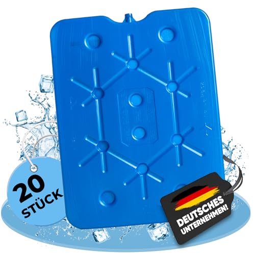 NEMT 20x Flacher Kühlakku 800 ml Kühlakkus 25 x 32,5 x 1,5 cm Kühlelemente Kühltasche Kühlbox NEMT 20x Flacher Kühlakku 800 ml Kühlakkus 25 x 32,5 x 1,5 cm Kühlelemente Kühltasche Kühlbox von NEMT