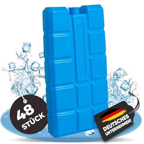 NEMT 48 Stück Kühlakkus Kühlelemente je 200ml für Kühltasche oder Kühlbox bis 12 h Kühlpack NEMT 48 Stück Kühlakkus Kühlelemente je 200ml für Kühltasche oder Kühlbox bis 12 h Kühlpack von NEMT