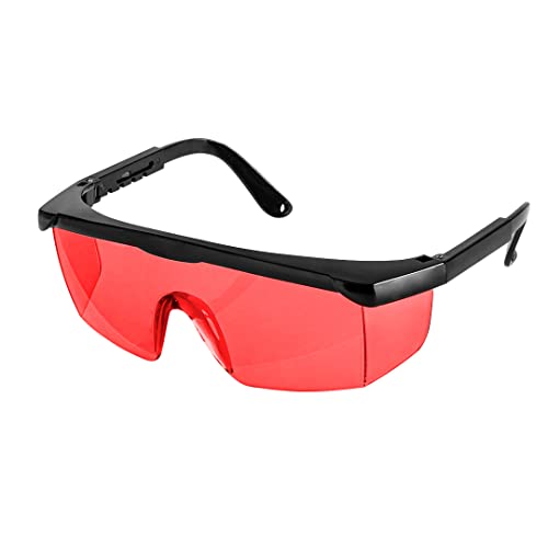 NEO TOOLS Lasersichtbrillen, erhöhen die Sichtbarkeit des Laserstrahls, aus rot gefärbtem Kunststoff, Etui geliefert, um die Brille vor Beschädigungen zu schützen NEO TOOLS Lasersichtbrillen, erhöhen die Sichtbarkeit des Laserstrahls, aus rot gefärbtem Kunststoff, Etui geliefert, um die Brille vor Beschädigungen zu schützen von NEO TOOLS