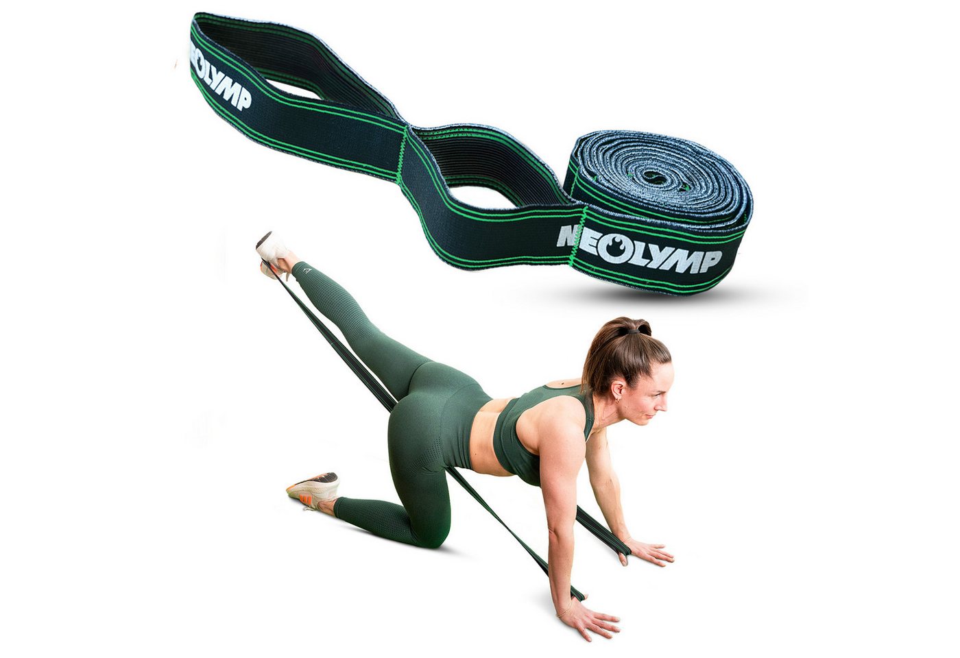 NEOLYMP Gymnastikbänder Fitnessbänder Set – Widerstandsbänder mit Multianker – Krafttraining, Resistance Bands - Waschbar, langlebig - Fitnessband für Zuhause & Gym NEOLYMP Gymnastikbänder Fitnessbänder Set – Widerstandsbänder mit Multianker – Krafttraining, Resistance Bands - Waschbar, langlebig - Fitnessband für Zuhause & Gym von NEOLYMP