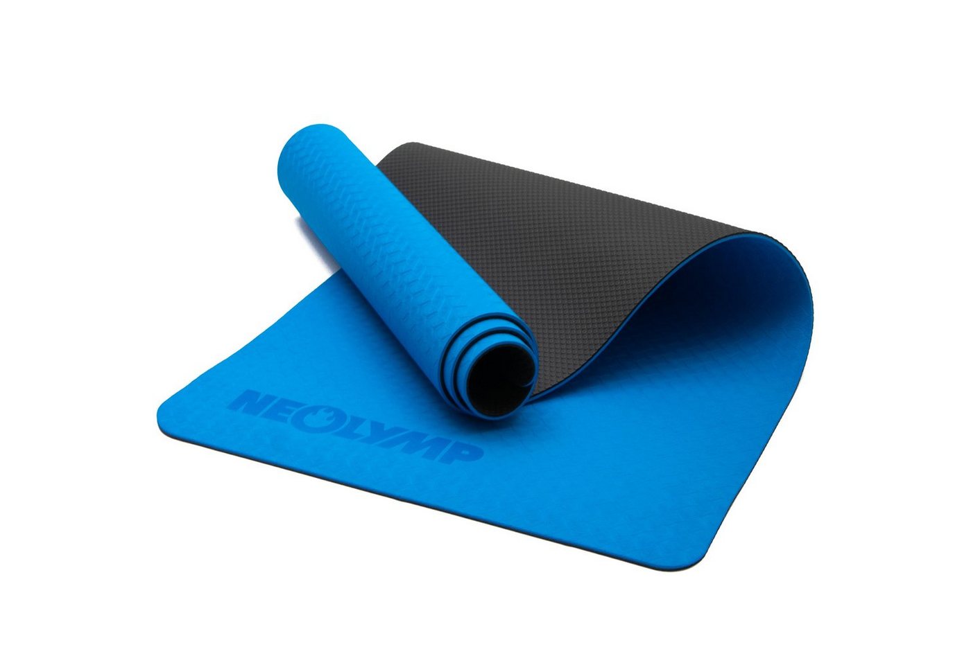 NEOLYMP Yogamatte Sportmatte - Ideal für Yoga, Pilates & Gymnastik - Fitnessmatte (Set, Gymnastikmatte - Workouts In- und Outdoor - E- Book - 6 Farbvarianten), Trainingsmatte - Rutschfeste Oberfläche - Komfort -Gelenkunterstützung von NEOLYMP