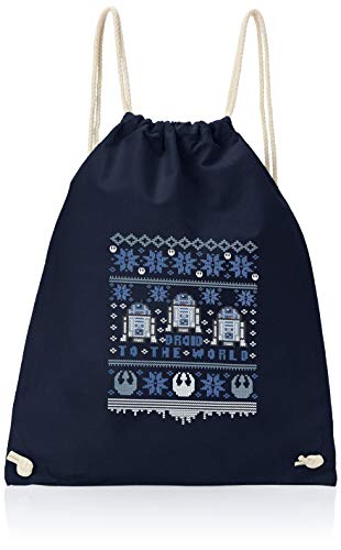 NERDO Unisex-Adult VEND-163384 Turnbeutel, Navy, 38 cm x 42 cm von NERDO