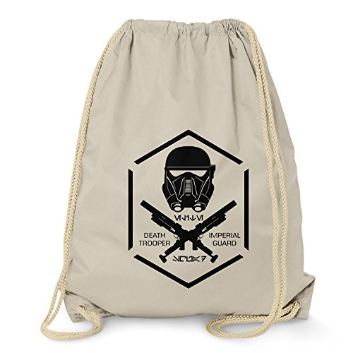 NERDO Unisex – Erwachsene VEND-232122 Turnbeutel, Natur, 38 cm x 42 cm NERDO Unisex – Erwachsene VEND-232122 Turnbeutel, Natur, 38 cm x 42 cm von NERDO