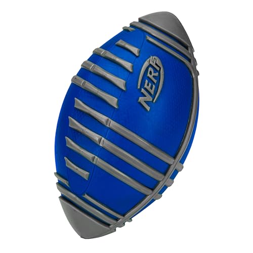 NERF Weather Blitz Foam Football for All-Weather Play -- Easy-to-Hold Grips – Great for Indoor and Outdoor Games -- Silver NERF Weather Blitz Foam Football for All-Weather Play -- Easy-to-Hold Grips – Great for Indoor and Outdoor Games -- Silver von NERF