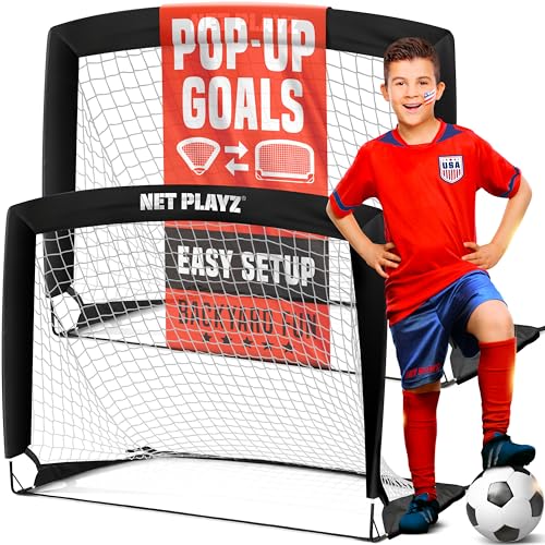 NET PLAYZ Ziele NOS36040 2 x Fußballtor-Kombination, Schwarz, Pair NET PLAYZ Ziele NOS36040 2 x Fußballtor-Kombination, Schwarz, Pair von NET PLAYZ