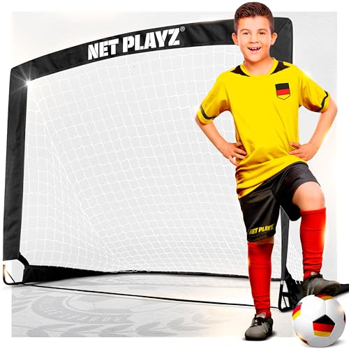Pop-Up-Fußballtore für den Garten oder Park, Fußballtore für Kinder zum Üben, tragbar, 1,2 x 0,9 m Pop-Up-Fußballtore für den Garten oder Park, Fußballtore für Kinder zum Üben, tragbar, 1,2 x 0,9 m von NET PLAYZ
