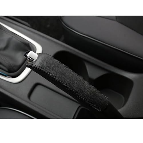 NETHIX Auto Handbremsen-Abdeckung, für BMW 1 2 3 4 Series E46 F90 E92 E60 E39 F30 F10 F20 Rutschfest Griff Protector Innenraum Handbremsgriff SchutzhüLle ZubehöR,B von NETHIX