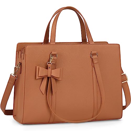 NEWHEY Handtasche Damen Shopper Damen Große Braun Tasche Damen Laptoptasche 15.6 Zoll PU Leder Umhängetasche Arbeitstasche für Business Arbeit Schule NEWHEY Handtasche Damen Shopper Damen Große Braun Tasche Damen Laptoptasche 15.6 Zoll PU Leder Umhängetasche Arbeitstasche für Business Arbeit Schule von NEWHEY