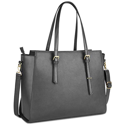 NEWHEY Handtasche Damen Shopper Damen Große Grau Gross Laptop Tasche 15.6 Zoll Elegant Leder Umhängetasche für Büro Arbeit Business Schule NEWHEY Handtasche Damen Shopper Damen Große Grau Gross Laptop Tasche 15.6 Zoll Elegant Leder Umhängetasche für Büro Arbeit Business Schule von NEWHEY