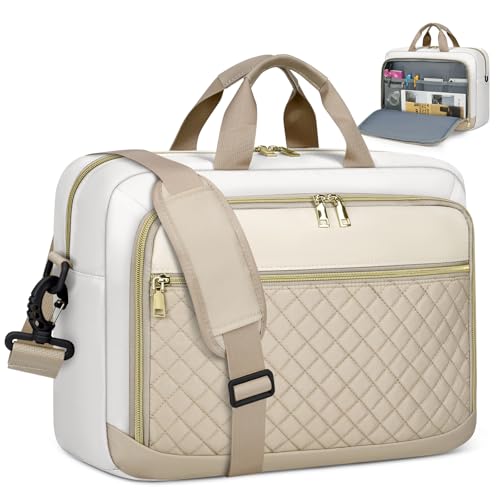 NEWHEY Laptoptasche 17,3 Zoll für Damen Laptop Aktentasche Computertasche Laptop Tasche Business Notebook Tasche Wasserdichte Schultertasche Umhängetasche für Geschäft,Khaki & Beige NEWHEY Laptoptasche 17,3 Zoll für Damen Laptop Aktentasche Computertasche Laptop Tasche Business Notebook Tasche Wasserdichte Schultertasche Umhängetasche für Geschäft,Khaki & Beige von NEWHEY