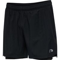 newline Core 2in1 Laufshorts black XL von NEWLINE