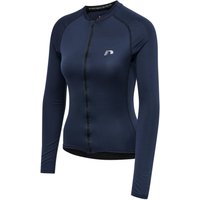 newline Core Biking Langarm Fahrradtrikot Damen black iris XXL von NEWLINE