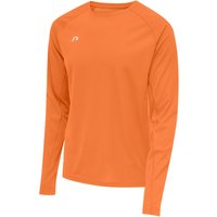 newline Core Laufshirt langarm Kinder orange tiger 164 von NEWLINE