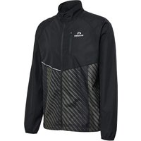 newline Pace Laufjacke Herren 2257 - black beluga aop S von NEWLINE