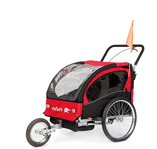 NFUN Unisex-Youth Baby-/ JOGGINGWAGEN NCAB ROT/SCHWARZ NFUN Unisex-Youth Baby-/ JOGGINGWAGEN NCAB ROT/SCHWARZ von NFUN