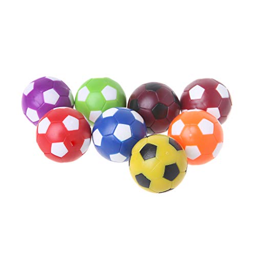 NGCG 2 Stück/Packung Tischfußball Tischfußball für Kicker, Tischfußball, Zubehör, Ersatz, mehrfarbig von NGCG