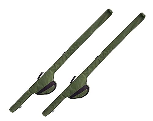 2 x Angelrute Reisetasche-Hülse 12 FT stangen Passungen Big Pit Rollen Karpfenangeln Ausrüstung NGT 2 x Angelrute Reisetasche-Hülse 12 FT stangen Passungen Big Pit Rollen Karpfenangeln Ausrüstung NGT von NGT