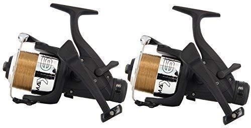 2x Karpfen Max 602BB CARP Köder Freilauf Rolle mit 4,5-kg-Angelschnur NEU 2x Karpfen Max 602BB CARP Köder Freilauf Rolle mit 4,5-kg-Angelschnur NEU von NGT