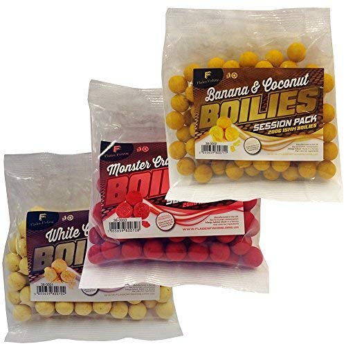 3 X Taschen Von Boilies 14mm Für Karpfen Angeln Köder Einer Der Einzelnen Aromen Tutti Frutti Ananas-kokos Erdbeere 3 X Taschen Von Boilies 14mm Für Karpfen Angeln Köder Einer Der Einzelnen Aromen Tutti Frutti Ananas-kokos Erdbeere von NGT