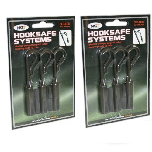 NGT HookSafe Systems x 2 Karpfen-/Süßwasserangeln (3 Stück) NGT HookSafe Systems x 2 Karpfen-/Süßwasserangeln (3 Stück) von NGT