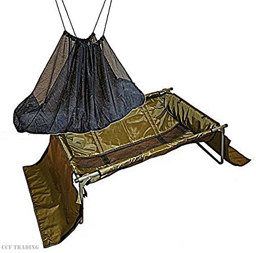Große Karpfen Wiege 100 x 65 x 35 cm Karpfen Wiege klappbar & Wiegesack Große Karpfen Wiege 100 x 65 x 35 cm Karpfen Wiege klappbar & Wiegesack von NGT