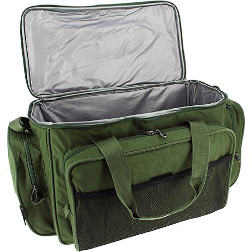 Karpfen Angel Zubehör Carry all Tasche Mit Isoliert Futter In Camo oder Grün - Olivgrün Karpfen Angel Zubehör Carry all Tasche Mit Isoliert Futter In Camo oder Grün - Olivgrün von NGT