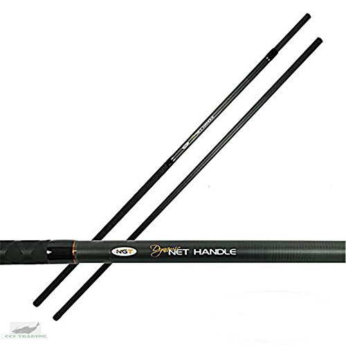 NGT Dynamic Carp Carbon Handle 1, 8m Kescherstab, schwarz, XL von NGT