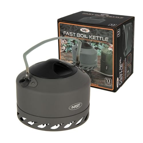 NGT Fast Boil Kettle 1.1 L Wasserkessel, grau, M von NGT