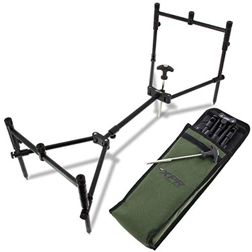 NGT XPR Rod Pod für 3 Ruten mit Transporttasche XXS, Metall & Kunststoff, Flächenmontage, dark NGT XPR Rod Pod für 3 Ruten mit Transporttasche XXS, Metall & Kunststoff, Flächenmontage, dark von NGT