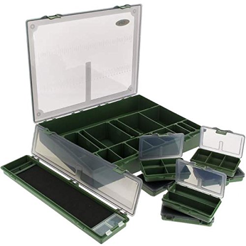 NGT Tackle Box System 7+1 L Tacle, grün, L NGT Tackle Box System 7+1 L Tacle, grün, L von GNT