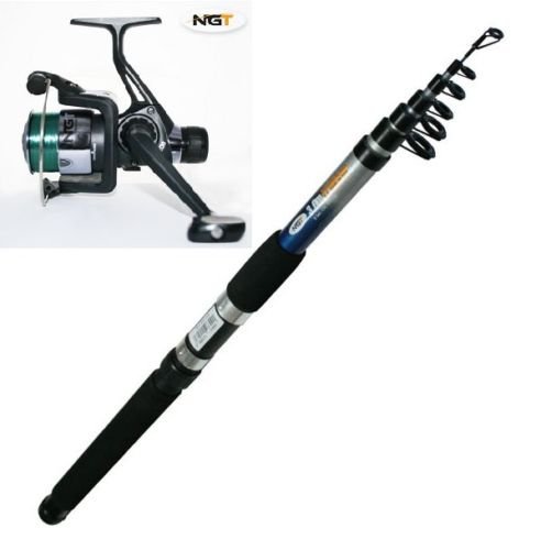 Teleskoprute Angelrute mit Rolle und Schnur 3,00 Meter 20-50g Wurfgewicht Friedfisch Hecht Zander Barsch Forelle Teleskoprute Angelrute mit Rolle und Schnur 3,00 Meter 20-50g Wurfgewicht Friedfisch Hecht Zander Barsch Forelle von Zebco