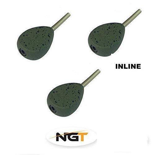 X 3 Inline Pear Karpfenangeln Gewichte 1.50oz Karpfen Angeln X 3 Inline Pear Karpfenangeln Gewichte 1.50oz Karpfen Angeln von NGT