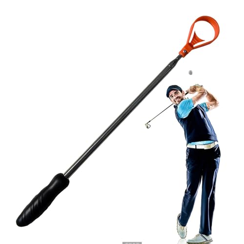 Golfball-Picker,Golfball-Sammler, Teleskopische Golfplocker Golfballfballfänger, Tragbares Golf Retriever Tool, Golf Putter Halter, Golfball Zubehör für Herren Damen Golfer Golfball-Picker,Golfball-Sammler, Teleskopische Golfplocker Golfballfballfänger, Tragbares Golf Retriever Tool, Golf Putter Halter, Golfball Zubehör für Herren Damen Golfer von NGUMMS