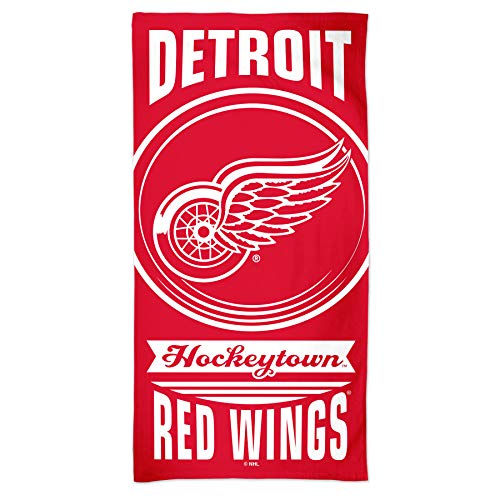 NHL Badetuch Detroit Red Wings Handtuch Strandtuch Towel 150x75cm von Wincraft