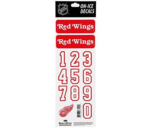 Helmsticker Set NHL Sportstar Team Detroit Red Wings Helmsticker Set NHL Sportstar Team Detroit Red Wings von NHL