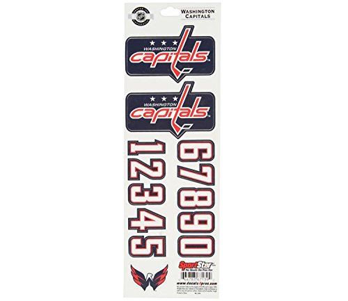 NHL Helmsticker Set Sportstar Team Washington Capitals NHL Helmsticker Set Sportstar Team Washington Capitals von NHL