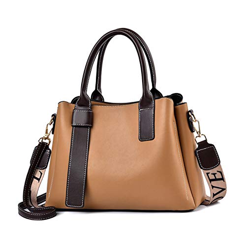 NICOLE & DORIS Elegante Handtasche für Frauen Umhängetasche mit Mehreren Taschen Süße Schultertaschen PU-Leder Henkeltaschen Shopper Tragetasche Braun NICOLE & DORIS Elegante Handtasche für Frauen Umhängetasche mit Mehreren Taschen Süße Schultertaschen PU-Leder Henkeltaschen Shopper Tragetasche Braun von NICOLE & DORIS