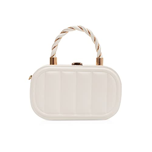 NICOLE & DORIS Frau Tasche Klein Designer Handtasche mit Kette Abendtasche Damen Partytasche Mode Schultertaschen PU Leder Handy Tasche Crossbody Beige NICOLE & DORIS Frau Tasche Klein Designer Handtasche mit Kette Abendtasche Damen Partytasche Mode Schultertaschen PU Leder Handy Tasche Crossbody Beige von NICOLE & DORIS