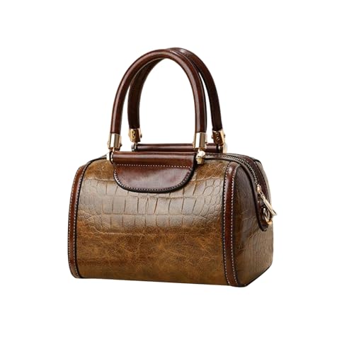 NICOLE & DORIS Handtasche Damen Designer Umhängetasche Mode Schultertaschen PU Leder Satchel Handtasche Krokodil Henkeltasche Clutch Crossbody Tasche Dunkelgelb NICOLE & DORIS Handtasche Damen Designer Umhängetasche Mode Schultertaschen PU Leder Satchel Handtasche Krokodil Henkeltasche Clutch Crossbody Tasche Dunkelgelb von NICOLE & DORIS