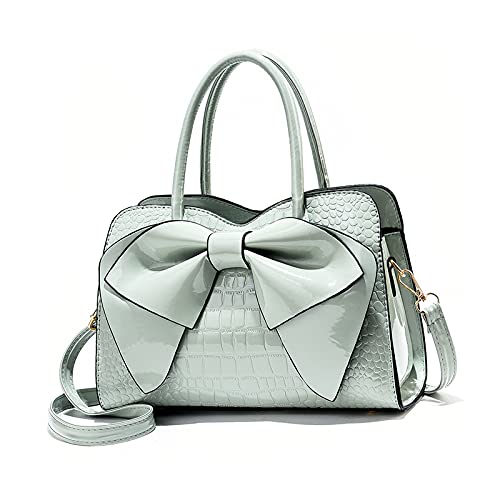 NICOLE & DORIS Handtaschen Damen Kleine Henkeltasche Frau Mode Tasche Designer Umhängetasche Mädchen Schultertasche Lackleder Handtasche Abendtasche Hellgrün NICOLE & DORIS Handtaschen Damen Kleine Henkeltasche Frau Mode Tasche Designer Umhängetasche Mädchen Schultertasche Lackleder Handtasche Abendtasche Hellgrün von NICOLE & DORIS