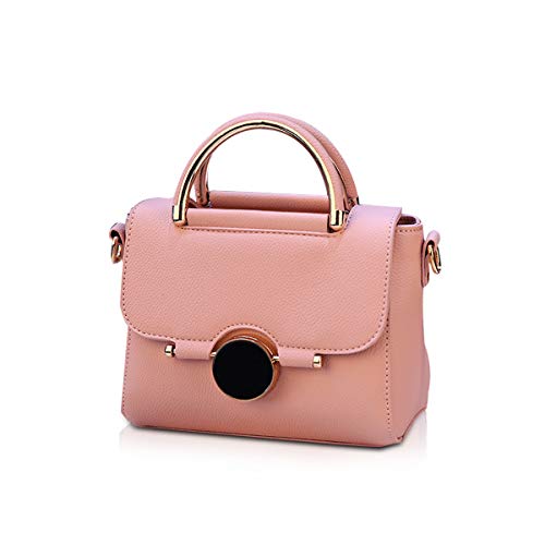 NICOLE & DORIS Umhängetasche Frauen PU Leder Schultertasche Vintage kleine Handtasche zum Ausgehen Klassische Abendtasche Partytasche Freizeittasche Rosa NICOLE & DORIS Umhängetasche Frauen PU Leder Schultertasche Vintage kleine Handtasche zum Ausgehen Klassische Abendtasche Partytasche Freizeittasche Rosa von NICOLE & DORIS