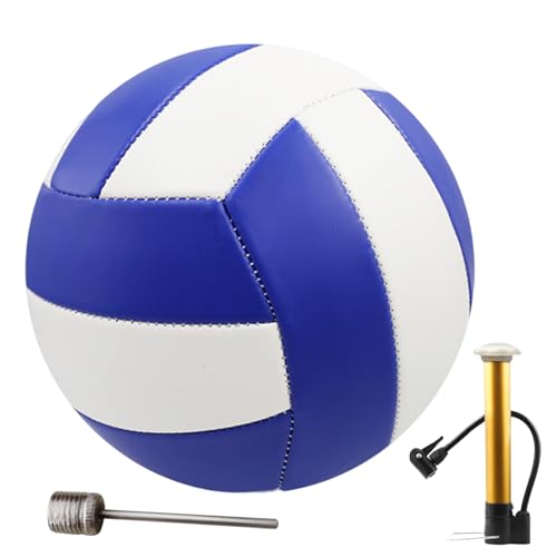 NIDONE Beach Ball Beach Volleyball Soft Touch wasserdichtes Pool Beach Fitnessstudio -Training Wettbewerbsspiel Größe 5 3pcs von NIDONE