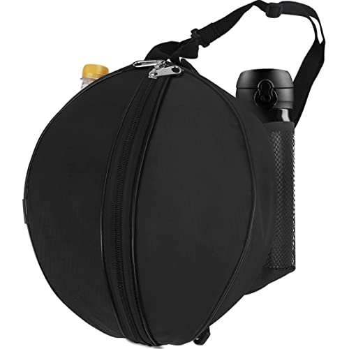 NIDONE Sport Ball Carrier Basketball Tragen Bag Fußball Aufbewahrung Duffel Beutel wasserdichte Schulter Sportballträger Schwarz von NIDONE