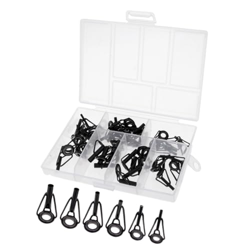 30stk Spitzenring Rutenring Angelrute Reparatur Set Edelstahl Keramik Angelrutenteile Tip Tops Spitze Reparieren Kit Angelzubehör für Salzwasser See Wasser Fischen 2.2/2.4/2.8/3.0/3.5/4.0mm 30stk Spitzenring Rutenring Angelrute Reparatur Set Edelstahl Keramik Angelrutenteile Tip Tops Spitze Reparieren Kit Angelzubehör für Salzwasser See Wasser Fischen 2.2/2.4/2.8/3.0/3.5/4.0mm von NIERBO
