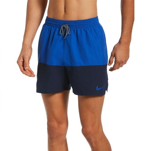 Nike Swim Herren 5" Volley Short Schwimm-Slips, Spiel Königsblau, S EU von NIKE SWIM