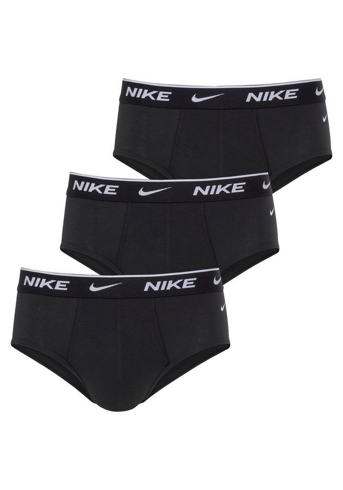 NIKE Underwear Slip BRIEF 3PK (Packung, 3-St., 3er) mit Logo-Elastikbund von NIKE Underwear